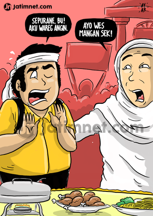 Mahasiswa Enggan Ditawari Makan