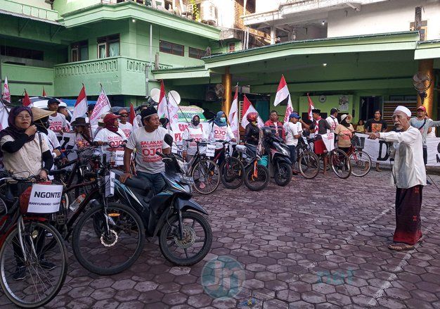 Sholawat Iringi Perjuangan Warga Banyuwangi Tolak Perluasan Tambang