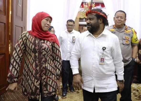 Lenis Datang ke Jatim Bawa Pesan Presiden