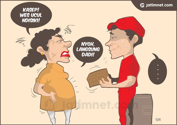 Perempuan Hamil Gugat Kurir Karena Telat Antar Kondom
