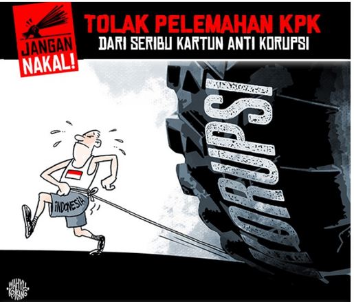 Resah dengan Korupsi, Kartunis Sampaikan Kritik Lewat Pameran di Malang
