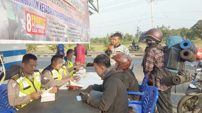 Jumlah Pelanggar di Mojokerto Menurun    