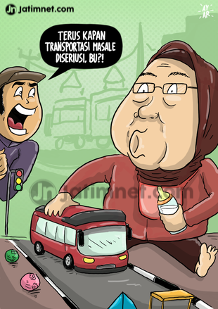 Anggap Gagal Tata Transportasi Masal