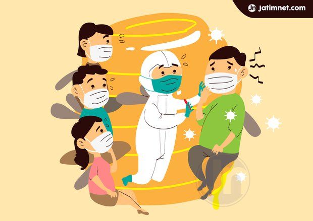 Cegah Penularan Covid-19, Tim Gugus Surabaya Lakukan Metode Sarang Tawon