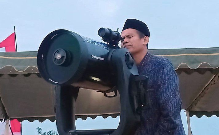 Hilal Tidak Terlihat di Bukit Banjarsari Blitar