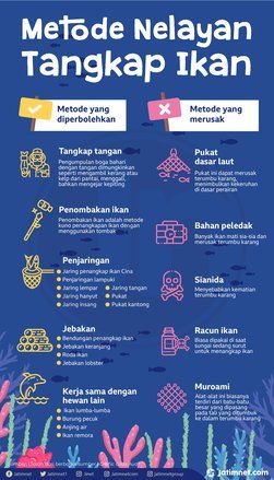 Metode Tangkap Ikan yang Diperbolehkan dan yang Merusak