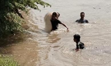 Terpeleset di Sungai Tempuran Sooko, Jasad Bocah Ini Terseret 1 Kilometer