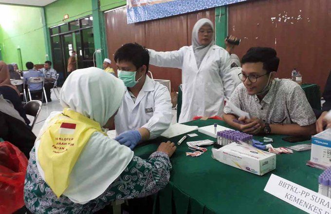 PPIH Antisipasi Hepatitis A dari Jemaah Haji Pacitan