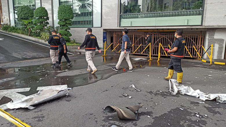 Tunjungan Plaza Surabaya Terbakar, Tim Labfor Polda Jatim Olah TKP