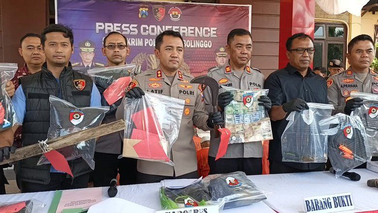 Sebulan, Polres Probolinggo Bekuk 37 Pelaku Curanmor dan Pengedar Narkoba