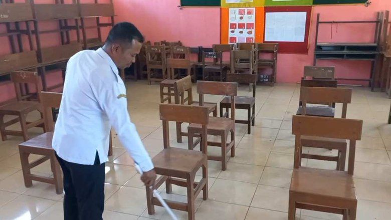 Tanpa Siswa Baru, SDN Warujinggo 2 Probolinggo Sunyi