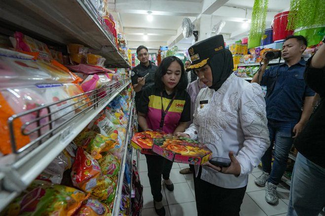 Pastikan Stok dan Harga Bapokting Stabil, Pemkot Mojokerto Sidak Pasar