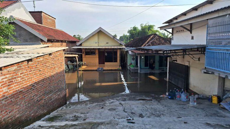 Lebaran Dikepung Banjir, 536 Rumah di Mojokerto Terdampak