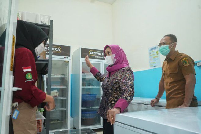 Sidak SPPG Pascalibur Lebaran, Ini Catatan Wali Kota Mojokerto