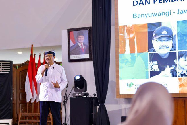 Mensos Harapkan Banyuwangi jadi Pelopor Sekolah Rakyat Tahun Ini