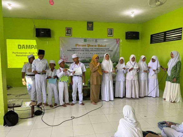 Cegah Pernikahan Anak, Fatayat NU Gagas Satgas Sahabat Sebaya di Sekolah