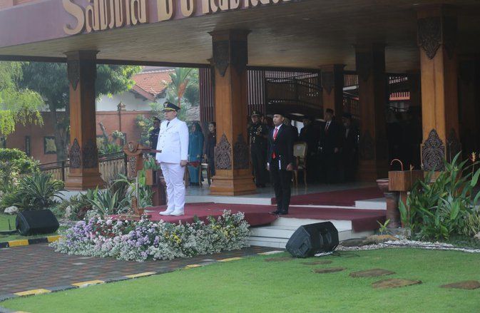 Hari Otda XXX, Wawali Mojokerto Tekankan Komitmen Pelayanan Publik