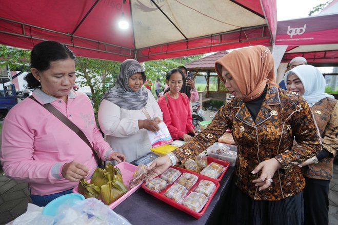 Pemkot Mojokerto Dongkrak Pendapatan UMKM Lewat Pasar Takjil Ramadan