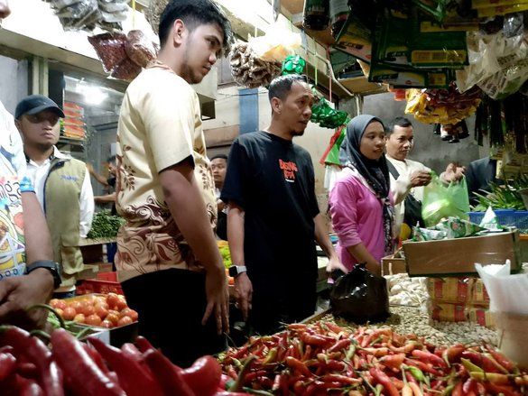 Harga Cabai Rawit Tembus Rp80 Ribu, Satgas Pangan Lamongan Turun Tangan