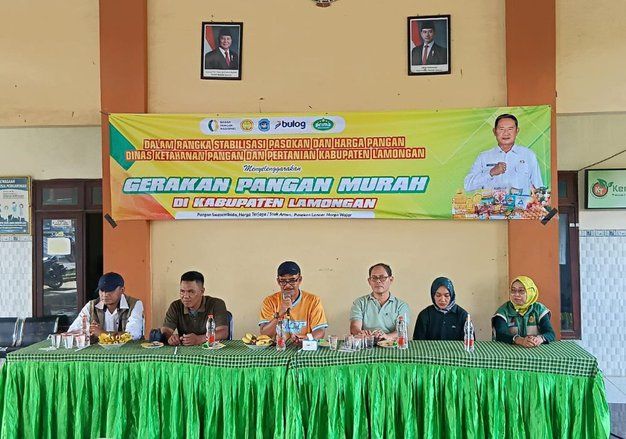Stabilkan Harga Bahan Pokok, DKPP Lamongan Gelar Gerakan Pangan Murah