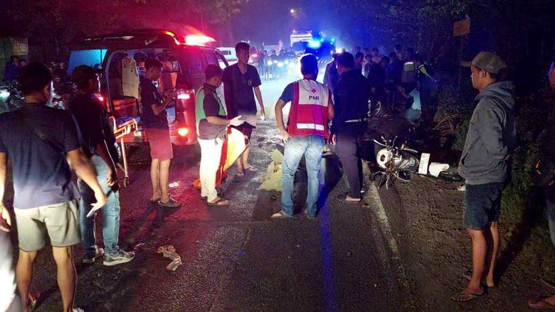 Seorang Pemuda Meregang Nyawa di Jalan Raya Mojosari-Mojokerto