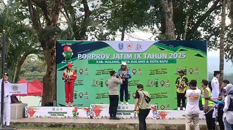 Porprov 2025, Tim Cabor Triathlon Kota Probolinggo Raih Empat Medali