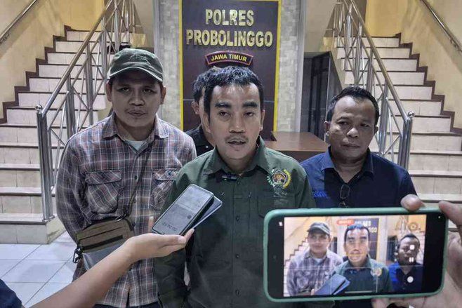 PWI Probolinggo Raya Laporkan Akun TikTok @anggaatas ke Polisi