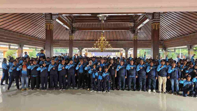 Lepas Atlet Menuju Porprov Jatim, Wabup Mojokerto Ingatkan Sportivitas Bertanding