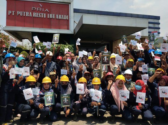 Kunjungi Pabrik Pengolah Limbah, Ikfina Janji Pengolahan Limbah Rumah Tangga Ditingkatkan