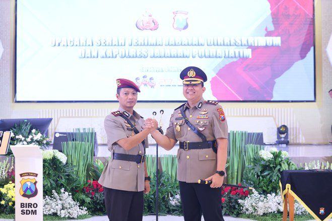 Kapolres Mojokerto Kota Berganti dari Daniel ke Herdiawan