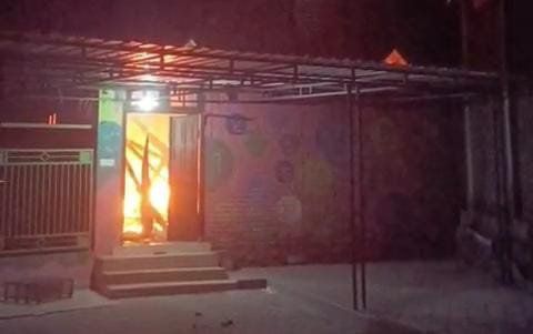 TK Darussalam di Dlanggu Mojokerto Terbakar, Ruang Guru dan Isinya Hangus
