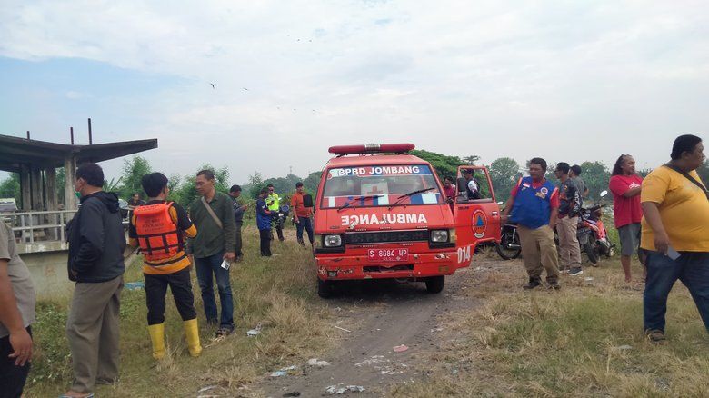 Tenggelam di Jombang, Pria Ini Ditemukan di Sungai Brantas Mojokerto
