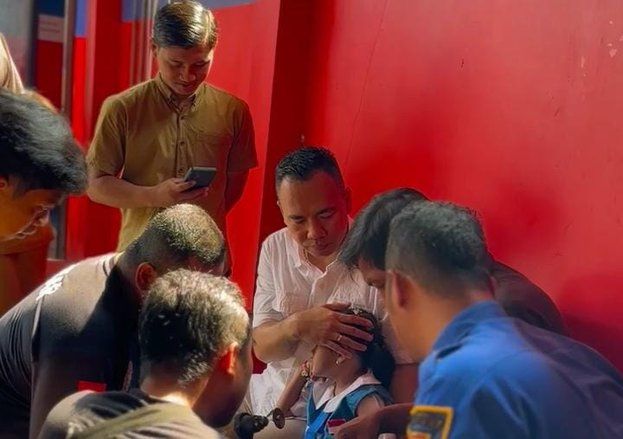 Jari Anak TK di Mojokerto Terjepit Mainan, Damkar Turun Tangan