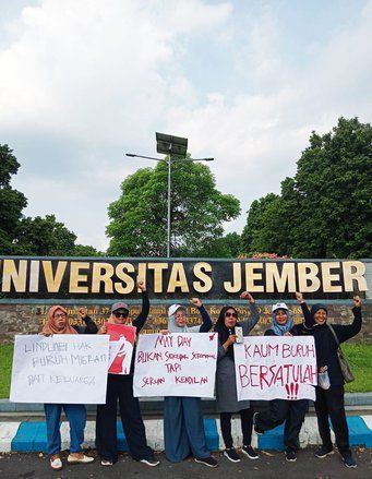 8 Tuntutan Buruh di Jember, Serapan Pekerja Disabilitas hingga Perlindungan Buruh Tani dan Kebun