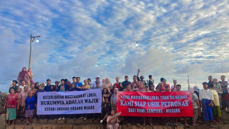Warga Tuntut Kompensasi Eksploitasi Migas di Wilayah Pantura Sampang 