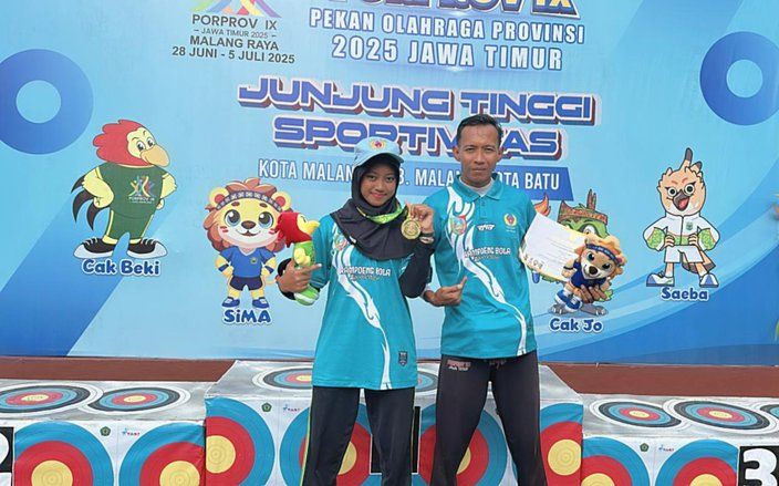 Atlet Panahan Putri Jombang Bawa Pulang Medali Emas dari Porprov Jatim 2025