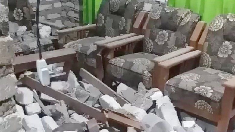 Dilanda Gempa, Ratusan Bangunan di Sumenep Rusak dan Tiga Orang Luka