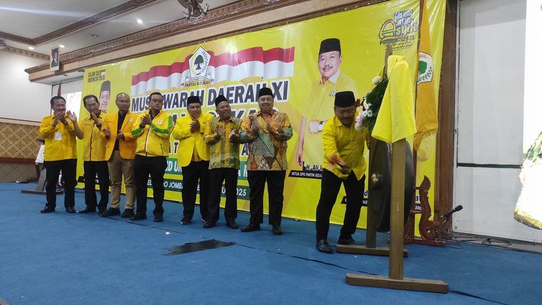 Andik Basuki Kembali Pimpin Golkar Jombang, Target Tambah Kursi DPRD