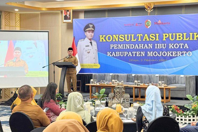 Matangkan Rencana Pemindahan Ibu Kota, Pemkab Mojokerto Gelar Konsultasi Publik