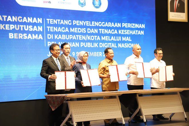 Jombang Jadi Pilot Project Digitalisasi Perizinan Tenaga Kesehatan Nasional