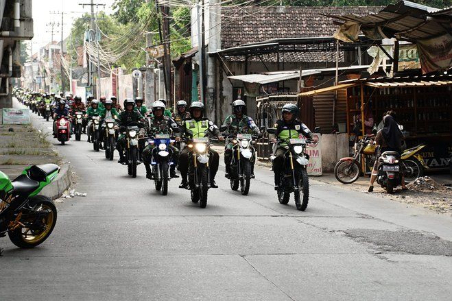 Perkuat Keamanan, Kodim Jombang Gelar Siskamling Bersama Elemen Masyarakat