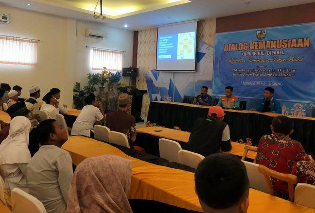 Peduli Kesejahteraan Difabel, KNPI Sampang Bakal Hibahkan Usaha Toko Parfum