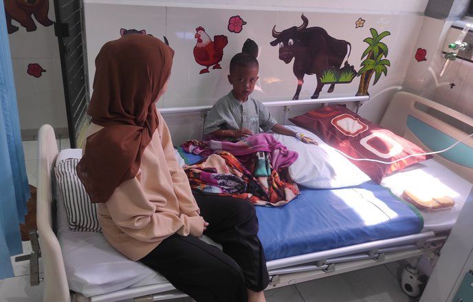 Sulton Bocah Kelainan Jantung asal Jombang segera Dioperasi di RSUD Dr Soetomo