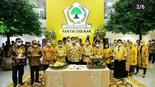 Gedung DPP Golkar Baru Diresmikan, Airlangga: Kader Partai Semangat Berjuang