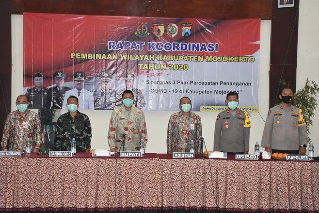 Forkopimda Mojokerto Buat Aturan Ibadah Ramadan dan Idul Fitri