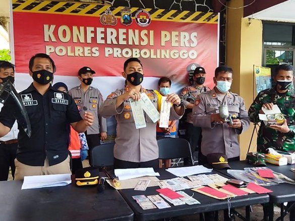 Komplotan Jagal Motor di Probolinggo Dibekuk Polisi