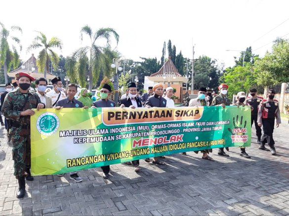 MUI dan Ormas Islam di Probolinggo Tolak RUU Haluan Ideologi Pancasila
