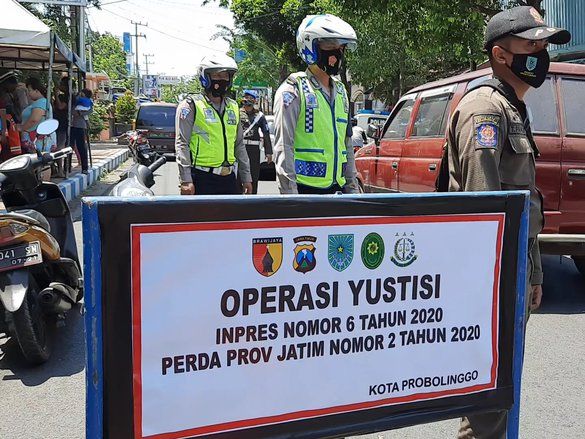 Probolinggo Terapkan Denda Pelanggar Masker, Nilai Denda Diserahkan Hakim