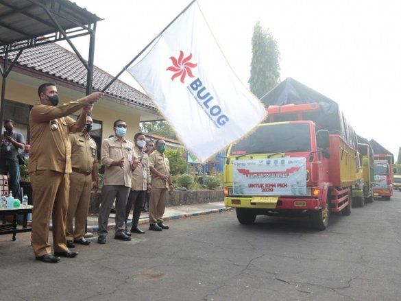 Keluarga Penerima Manfaat PKH Kota Probolinggo Digelontor 385 Ton Bantuan Beras
