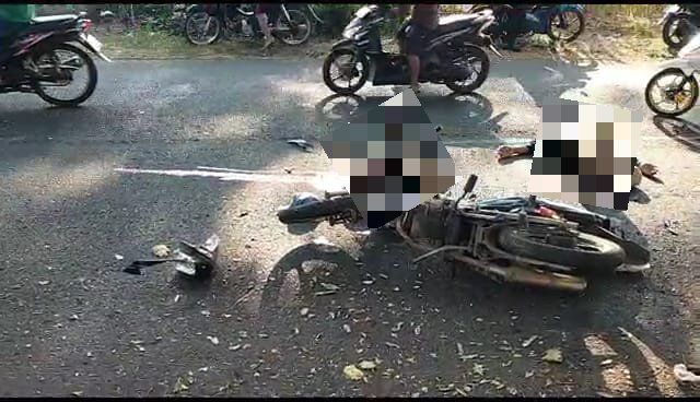 Berangkat  Sekolah, Siswa SMK di Mojosari Tewas Tabrak Pohon